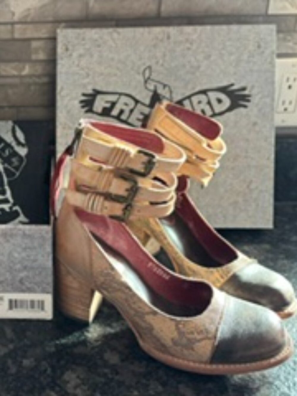 Freebird by Steven, Blush Snake Multi, Size 9